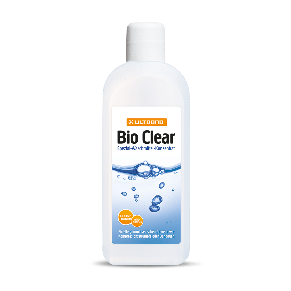 Waschmittel für Kompressionsstrümpfe Bio Clear - Ultrana